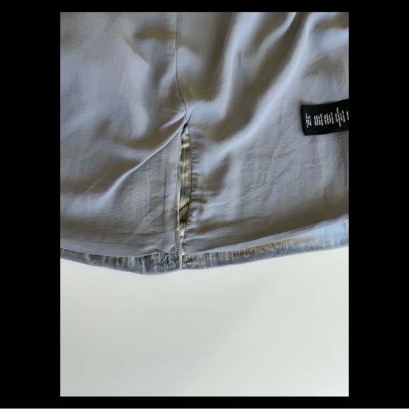 J Brand Velvet | Silk Button Down Jacket Gray Size XS - Picture 7 of 13